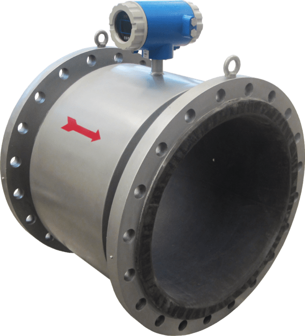 DN500 Rubber Lined Electromagnetic Flowmeter